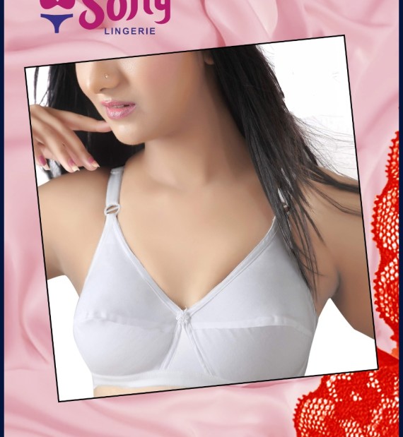 KARISHMA COTTON-CHICKEN MIX BRA – Softybra