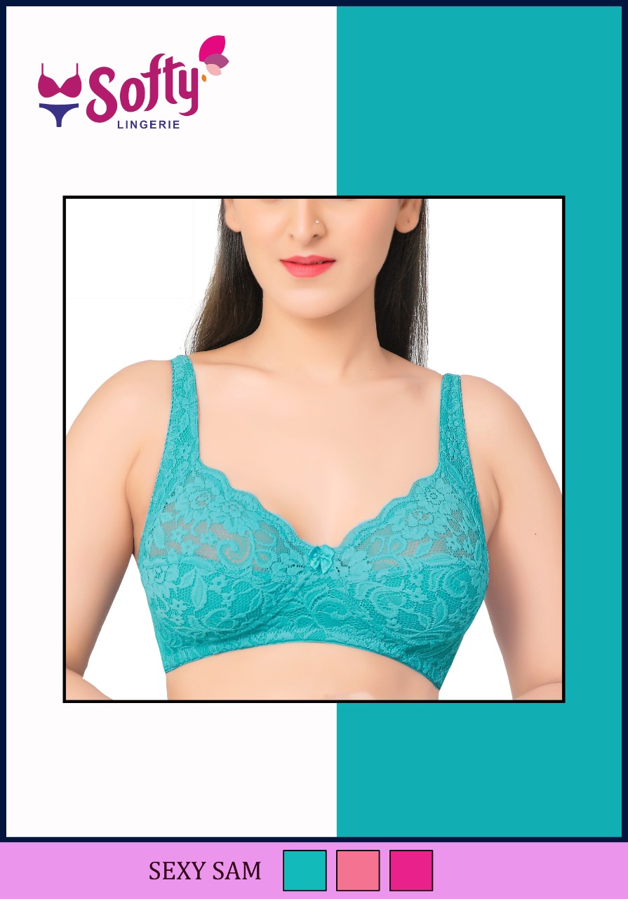 SEXY SAM- FANCY LACE WITH SIDE SUPPORT BRA – Softybra